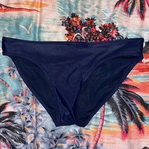 Aerie Bikini Bottoms Navy Blue Size S